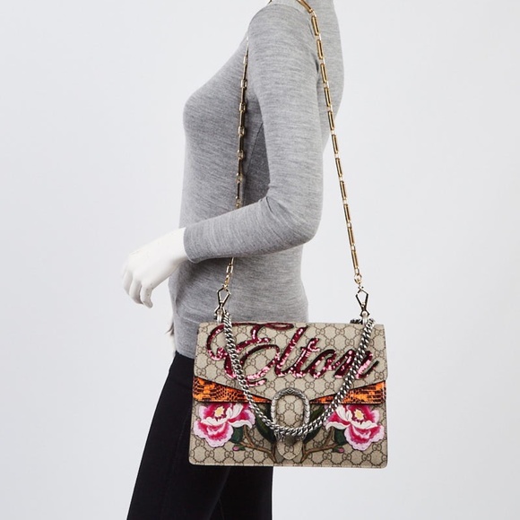 SOLD - Gucci Dionysus Elton Python Medium Bag - Picture 3 of 11